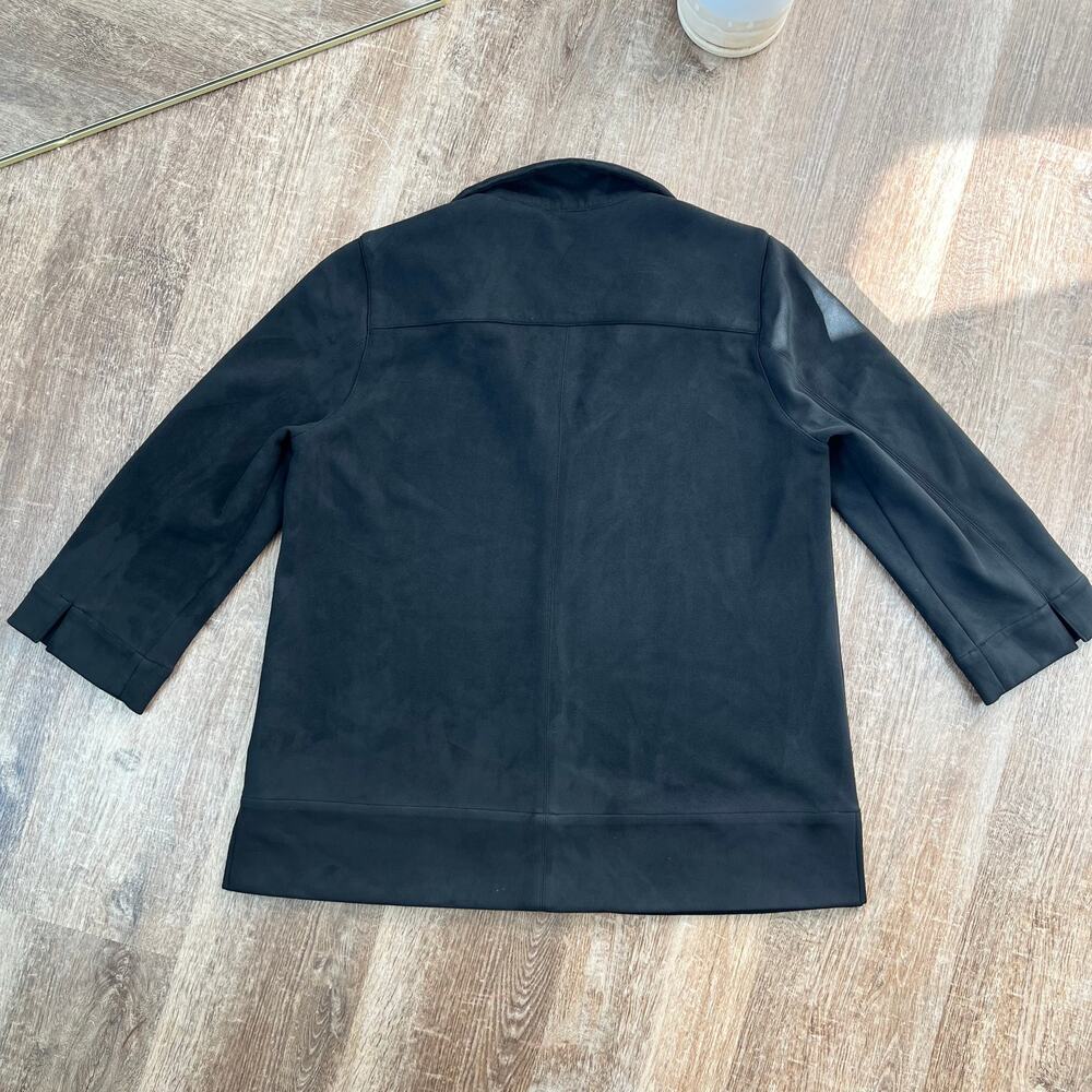 Tuckernuck Black Suede Margot Top - Picture 6 of 7